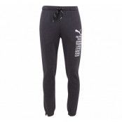 Logo Pants, Fleece, Closed, Dark Gray, M, Puma