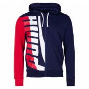 Loud Pack Fz Hoody, Peacoat, M,  Puma