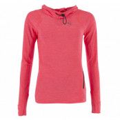 L/S Hooded Top W, Red Blast Heather, L,  Puma