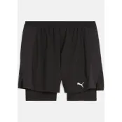 M RUN VELOCITY 2IN1 SHORT, Puma Black, 2XL,  Shorts