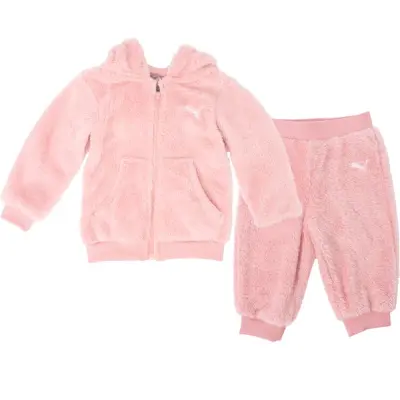 Minicats Sherpa Jogger, Bridal Rose, 98,  Puma