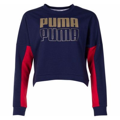 Modern Sport Crew Sweat, Peacoat-Gold, Xxl,  Puma