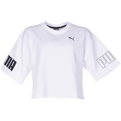 Modern Sport Sweat Tee, Puma White, M,  Puma