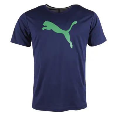 Pt Ess Dry Branded Tee, Peacoat, L,  Puma