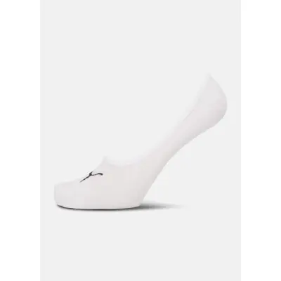 Puma Footie 3p Unisex, White, 39-42,  Bomullsstrumpor