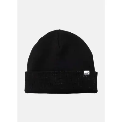 Puma Mid Fit Beanie, Puma Black, Onesize Adult,  Pannband