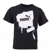 Puma No.1 Logo Graphic Tee, Black, 104,  Puma