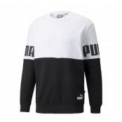 Puma Power Colorblock Hoodie, Puma White, 104,  Puma