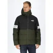 Puma Power Hooded Down Puffer, Forest Night, Xl,  Vinterjackor