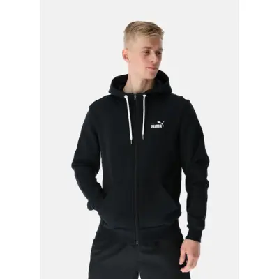 Puma Rebel Fz Hoody Fl, Cotton Black, Xl,  Hoodies