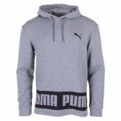 Puma Rebel Hoody, Tr, Medium Gray Heather, Xs,  Puma