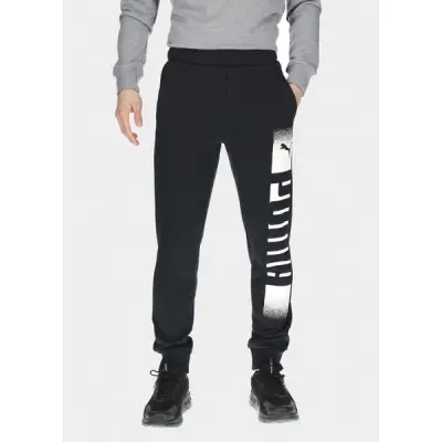 Puma Rebel Pants Fl. Cl, Cotton Black, S,  Puma