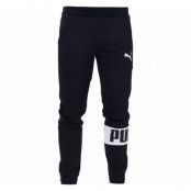 Puma Rebel Sweat Pants, Fl, Cl, Cotton Black, M,  Puma