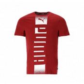 Puma Rebel Tee, Intense Red, L, T-Shirts