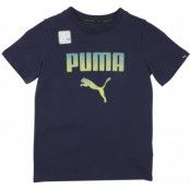 Puma Rebel Tee, Peacoat, 164,  Puma