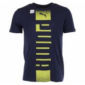 Puma Rebel Tee, Peacoat, L,  Puma