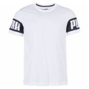 Puma Rebel Tee, Puma White, S,  Puma