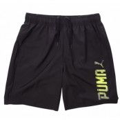 Puma Rebel Woven Shorts, Puma Black-Safety Yellow, Xl, Puma