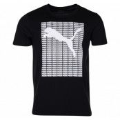 Puma Repeat Tee, Cotton Black, L,  Puma