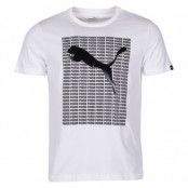 Puma Repeat Tee, Puma White, L,  Puma