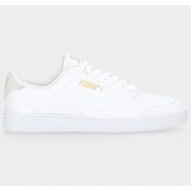 Puma Shuffle Jr, Puma White-Puma White-Gray Vio, 36