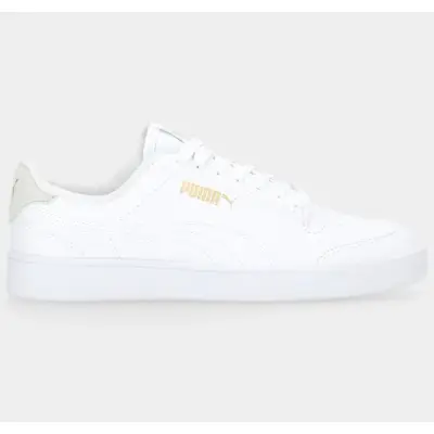 Puma Shuffle Jr, Puma White-Puma White-Gray Vio, 38
