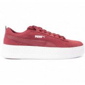 Puma Smash Platform Sd, Cordovan-Puma White, 36