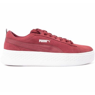 Puma Smash Platform Sd, Cordovan-Puma White, 42