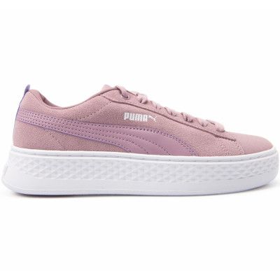 Puma Smash Platform Sd, Elderberry-Puma White, 39