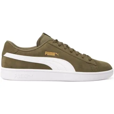 Puma Smash V2, Burnt Olive-Puma White-Puma Te, 47