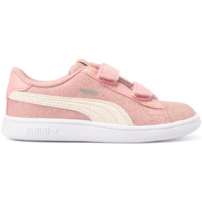 Puma Smash V2 Glitz Glam V Inf, Bridal Rose-Pastel Parchment-P, 21