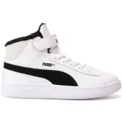 Puma Smash V2 Mid L Fur V Ps, Puma White-Puma Black, 29