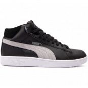 Puma Smash V2 Mid Puretex Jr, Puma Black-Quarry-Puma White, 39