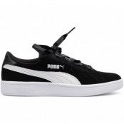 Puma Smash V2 Ribbon Jr, Puma Black-Puma White, 36