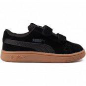 puma smash v2 sd v inf, puma black-puma black-asphalt, 22