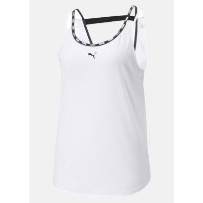 Puma Strong Tri-Blend Tank, Puma White, Xl,  Löpar-Linnen