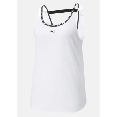 Puma Strong Tri-Blend Tank, Puma White, Xl,  Löpar-Linnen