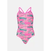 PUMA SWIM GIRLS PRINTED SWIMSU