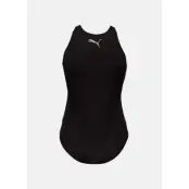 Puma Swim Women Raceback Swims, Black, Xl,  Badkläder