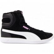 Puma Vikky Mid Fur Jr, Puma Black-Puma White, 36