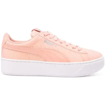 Puma Vikky Platform Glitz Jr, Peach Bud-Peach Bud, 37