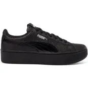 Puma Vikky Platform Glitz Jr, Puma Black-Puma Black, 37