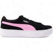 Puma Vikky Platform Jr, Puma Black-Orchid-Puma Silver, 36