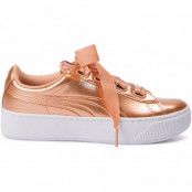 Puma Vikky Platform Ribbon P, Dusty Coral-Dusty Coral, 37