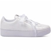 Puma Vikky Platform Ribbon P, Puma White-Puma White, 37