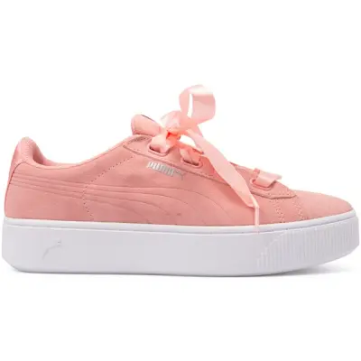 Puma Vikky Stacked Ribbon S, Peach Bud-Peach Bud, 37