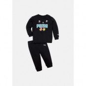 Puma X Spongebob Minicat Crew, Puma Black, 98,  Joggingset