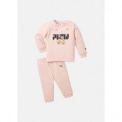 Puma X Spongebob Minicat Crew, Rose Dust, 74,  Joggingset