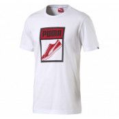 Pumatongue Label Tee, White, L,  Puma