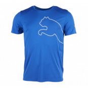 Pwr-C 1.12 Cat Graphic Tee, Royal Blue, L, Puma